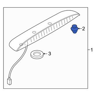 Mazda OE - Quarter Panel Vent Clip