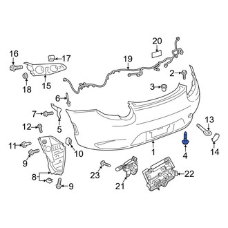 Mazda OE - Side Marker Light Screw