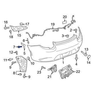 Mazda OE - Lower Bumper Cover Screw