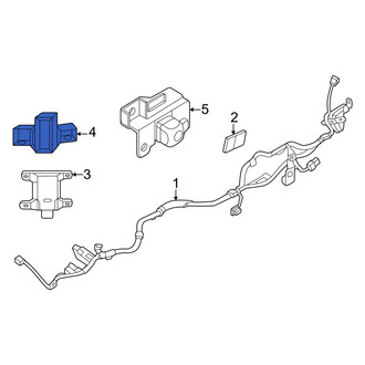 Mazda OE - Blind Spot Detection System Warning Sensor Bracket