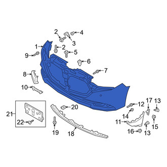 Mazda OE - Front Bumper Cover