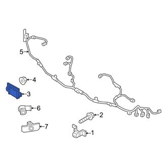Mazda OE - Front Cruise Control Distance Sensor