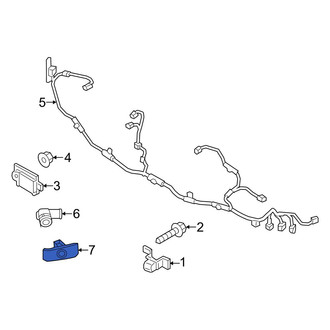 Mazda OE - Rear Right Inner Parking Aid Sensor Housing