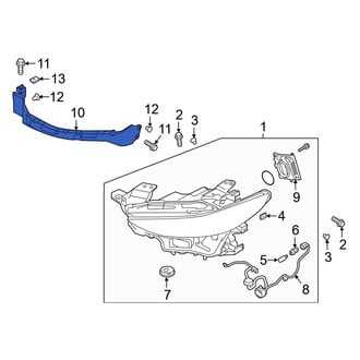Mazda OE - Left Headlight Bracket