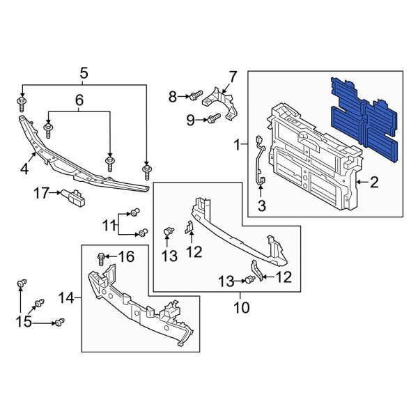 Radiator Support Panel