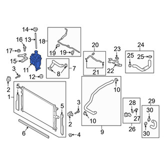 Mazda OE - Engine Coolant Reservoir