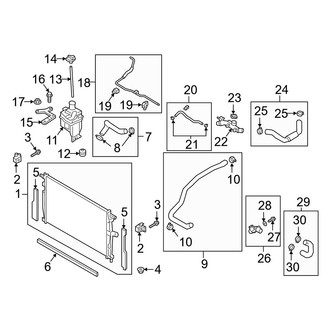 Mazda OE - Cooling - Radiator & Components (Japan Built)