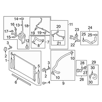 Mazda OE - Cooling - Radiator & Components (Japan Built)