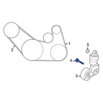 Mazda OE - Belt Tensioner Bolt