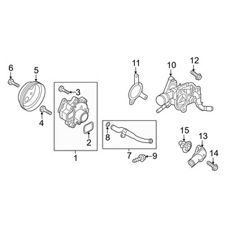 Mazda OE - Cooling - Water Pump (Japan Built)