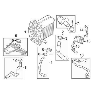 Mazda OE - Cooling - Intercooler (Japan Built), (Y Engine VIN Character)