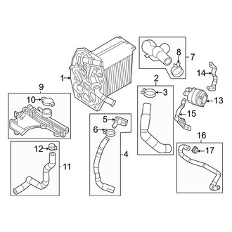 Mazda OE - Cooling - Intercooler (Mexico Built), (Y Engine VIN Character)
