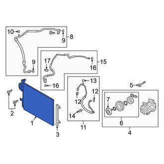Mazda OE - A/C Condenser