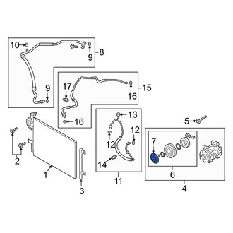 Mazda OE - A/C Compressor Clutch Drive
