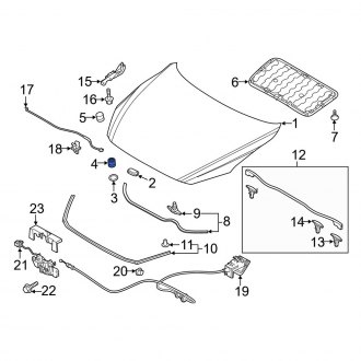 Mazda CX-3 OEM Body Hoods | Carbon Fiber, Fiberglass — CARiD.com