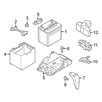 Mazda OE - Electrical - Battery (Mexico Built), (Base / Preferred / Premium / Select Sedan)