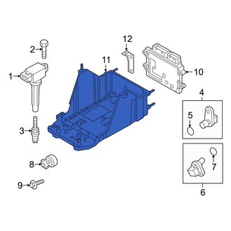 Mazda OE - Engine Control Module (ECM) Bracket