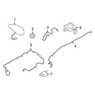 Mazda OE - Electrical - Antenna (Sedan)
