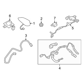 Mazda OE - Electrical - Antenna (Hatchback)