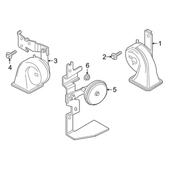 Mazda OE - Electrical - Horn
