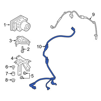 Mazda OE - Front ABS Wheel Speed Sensor