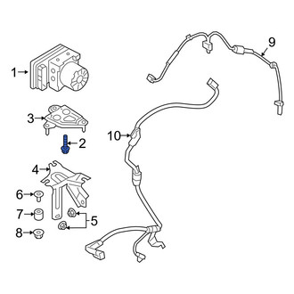 Mazda OE - Brake Master Cylinder Reservoir Bolt