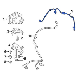 Mazda OE - Front ABS Wheel Speed Sensor