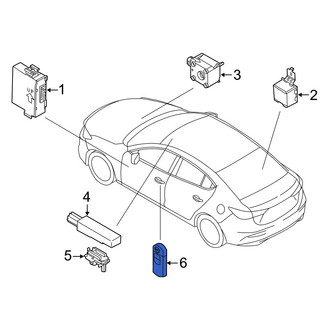 Mazda OE - Keyless Entry Transmitter