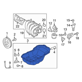 Mazda OE - Engine Oil Pan