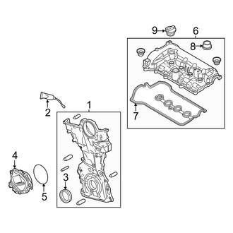 Mazda OE - Engine / Transaxle - Valve & Timing Covers