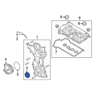 Mazda OE - Rear Engine Crankshaft Seal