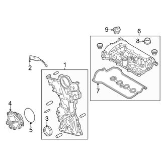 Mazda OE - Engine / Transaxle - Valve & Timing Covers