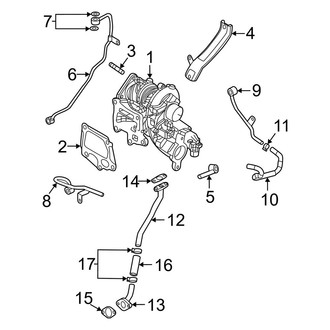 Mazda OE - Engine / Transaxle - Turbocharger & Components