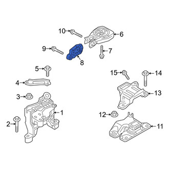 Mazda OE - Engine Support Rod Bracket