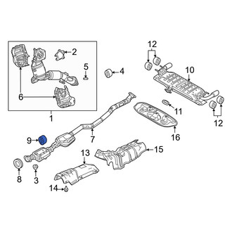 Mazda OE - Exhaust System Hanger