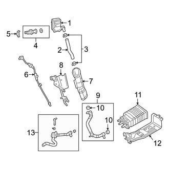 Mazda OE - Emission System - Emission Components (Rear Components)