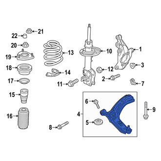 Mazda OE - Front Left Suspension Control Arm