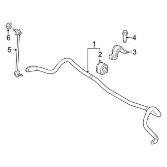 Mazda OE - Front Suspension - Stabilizer Bar & Components (Japan Built), (Base / Preferred / Premium / Select)