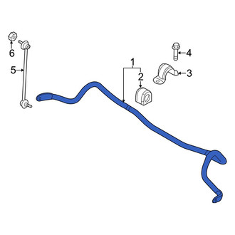 Mazda OE - Front Suspension Stabilizer Bar