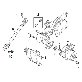 Mazda OE - Lower Steering Shaft Bolt