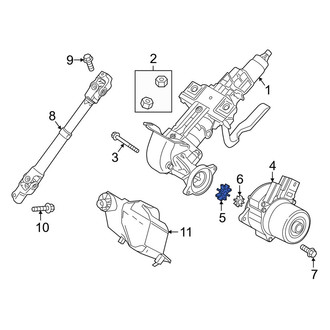 Mazda OE - Steering Column Control Module Insulator