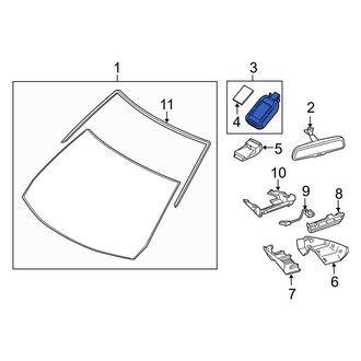 Mazda OE - Front Rain Sensor