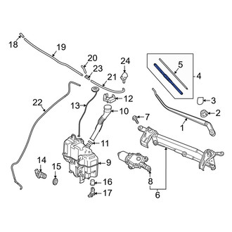 Mazda OE - Front Left Wiper Blade