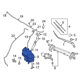 Mazda OE - Washer Fluid Reservoir