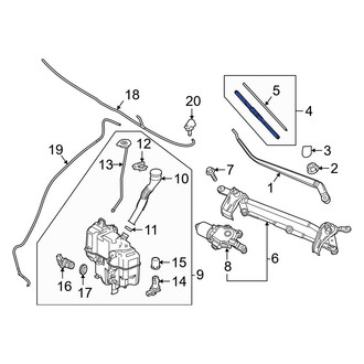 Mazda OE - Front Right Wiper Blade
