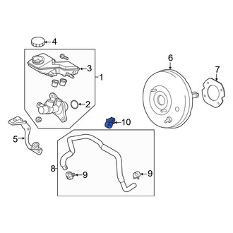 Mazda OE - Brake Vacuum Hose Clip