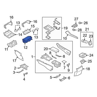 Mazda OE - Console Cup Holder