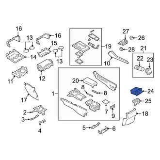 Mazda OE - Rear Audio Auxiliary Jack