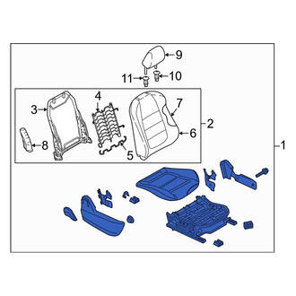Mazda OE - Front Right Seat