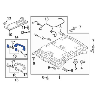 Mazda OE - Front Interior Grab Bar